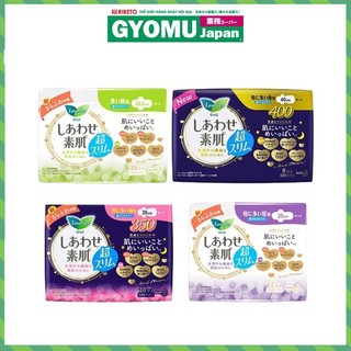 Băng vệ sinh Laurier Happy Skin siêu mỏng đủ size - hàng nội đia Nhật Bản
