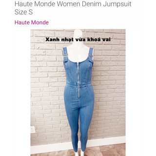 jumpsuit denim xuất dư xịn