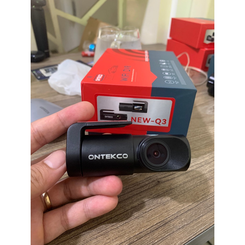 Camera hành trình ONTEKCO Q3/ V9 Ghi Hình 1080P Kết Nối wifi Xem Qua ĐT, Quay phía trước hoặc quay trong xe an toàn | BigBuy360 - bigbuy360.vn