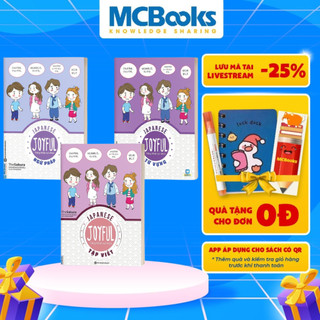 [LIFEMALL9915 - 12% đơn 99K] Sách - Combo Joyful Japanese Vui Học Tiếng Nhật