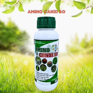 Phân bón lá siêu Amino canxi bo chai 500ml chống rụng hoa, trái non, nứt trái, thối trái
