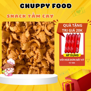 Bim bim tằm cay 🎁chuppy food🎁 500g bim bim tằm cay, bim bim cân tuổi thơ, đồ ăn vặt cổng trường