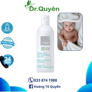 [CHÍNH HÃNG] Sữa Tắm  Ziaja Med Atopy dành cho da nhạy cảm 270ml