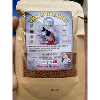  Viên Côn Trùng Lão đại cám chim chào mào cao cấp 100g chính hãng Huyền trần 