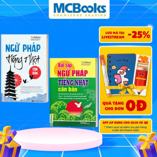 Sách - Combo Ngữ Pháp Tiếng Nhật Căn Bản (Giáo Trình + Sách Bài Tập)