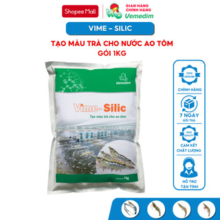 Vemedim Vime-Silic tạo màu trà cho ao tôm, gói 1kg