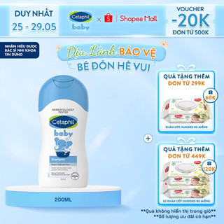 Dầu gội dịu lành cho bé CETAPHIL BABY SHAMPOO 200ML