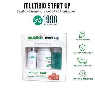 Bộ vi sinh multibio Start Up - multi bio, combo xử lý nước cho bể thuỷ sinh cá cảnh mới setup