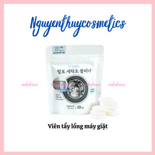 Viên tẩy lồng máy giặt Daiso Hàn Quốc (túi 10 viên)