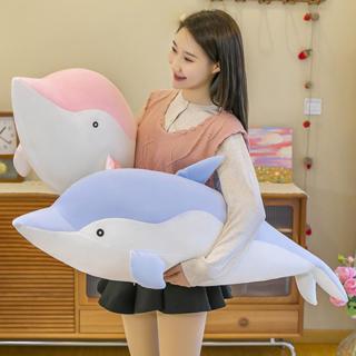 Gấu bông cá heo Dolphin dễ thương siêu mềm (35cm--->70cm) gối ôm cá heo đáng yêu hàng cao cấp, an toàn cho trẻ nhỏ