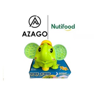 Đồ chơi voi con xoay phát nhạc -thương hiệu nutifood - azagohn