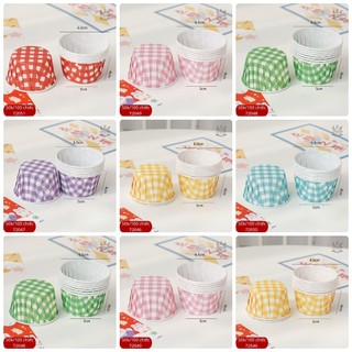 Set 100 cốc đựng bánh cupcake dùng được trong lò nướng