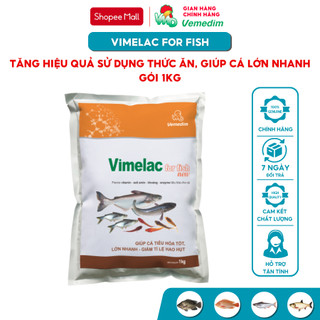 Vimelac for fish new hỗn hợp vitamin, khoáng cho cá, gói 1kg, sản phẩm Vemedim