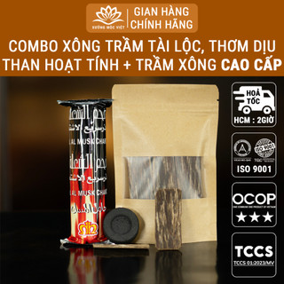 Phôi Trầm Hương Xông Đốt Cao Cấp Xưởng Mộc Việt - Đồ Thờ Cúng Phong Thủy, Làm Thơm Phòng