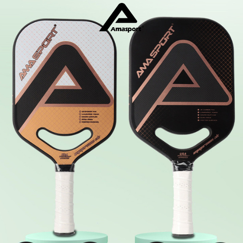 Vợt cũ 90-95%. Vợt Pickleball AMA SPORT PP001-3k tiêu chuẩn thi đấu, huấn luyện chuyên nghiệp mặt vợ