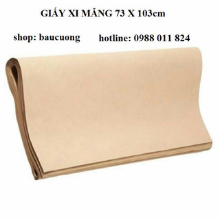 100 tờ giấy xi măng Nhật 103x73, giấy xi măng gói hàng, giấy bọc hàng tiêu chuẩn, giấy gói quà gói hoa, giấy làm lớp lót