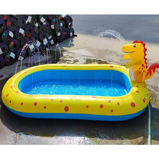 BỂ BƠI PHAO PHUN NƯỚC 1M7 , PHAO BƠI KHỦNG LONG