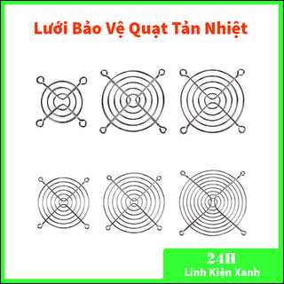 Lưới bảo vệ quạt tản nhiệt kích thước 5x5, 8x8, 9x9, 12x12, lưới chắn quạt tản nhiệt nhiều kích thước 12V 24V