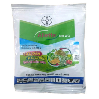 Thuốc Trừ Bệnh Aliette 800WG (gói 100g), lỡ cổ rễ, sương mai, xì mủ