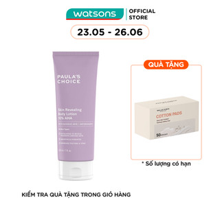 Kem Dưỡng Thể Paula's Choice Skin Revealing Body Lotion 10% AHA Tẩy Tế Bào Dịu Nhẹ 210ml