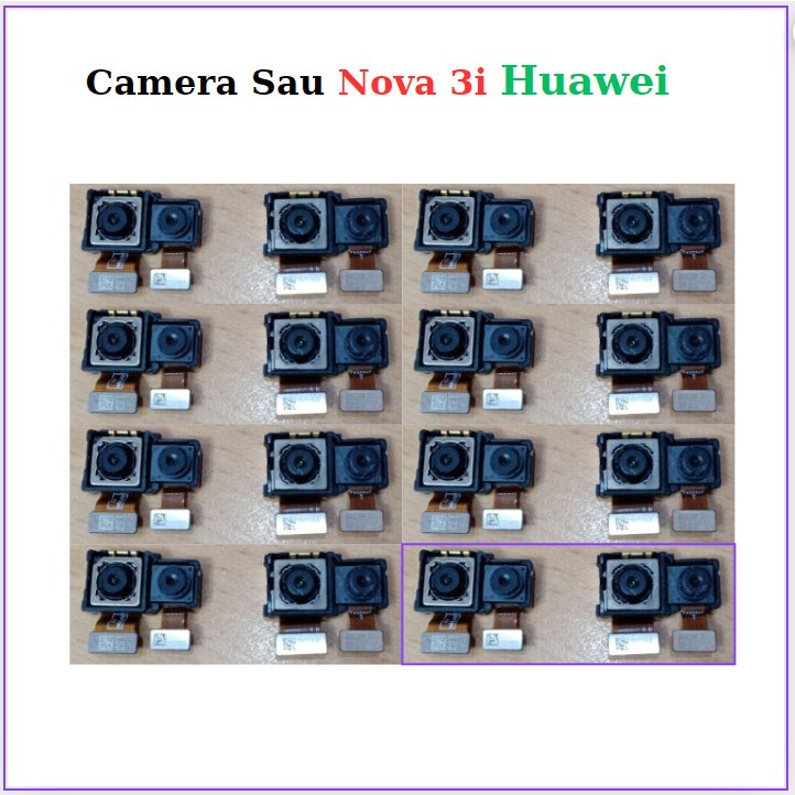 Camera Sau Nova 3i Huawei
