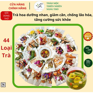 41 Vị Trà Dưỡng Nhan - Trà Thảo Mộc - Trà Hoa - Thảo Mộc Thiên Nhiên - Thanh Nhiệt - Giảm Cân - Đẹp Da- An Thần