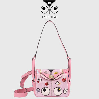 Túi dáng lindy đính đá pha lê cao cấp 2585 - crystal lindy 22 hanbag