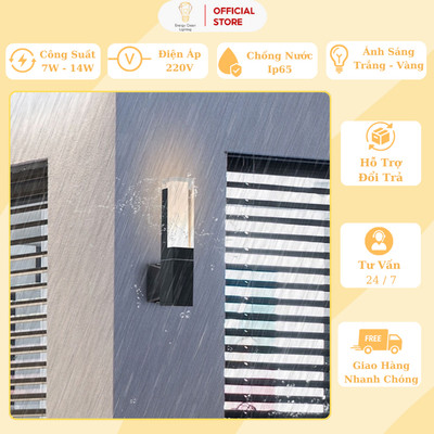Đèn Tường Chống Nước Energy Green Lighting DT-1167 - Trang Trí Ngoài Trời - Góc Nhà - Ban Công