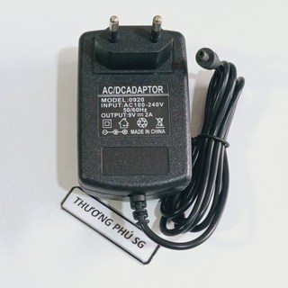 Adapter DC 9V - 1A / 9V - 2A (Đầu cắm 3.5mm x 1.35mm)