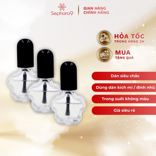 Siêu chắc_ Keo dán kích mí lưới cuộn lọ trắng