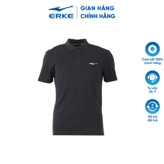 Áo Polo thể thao nam ERKE chất liệu cao cấp thoáng mát 11222292359