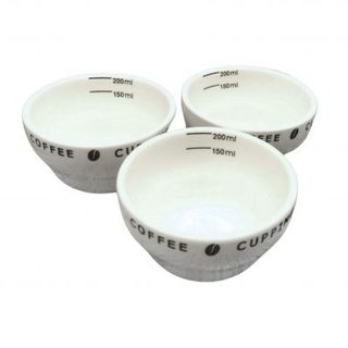 Coffe Cupping Bowl Yami Kiểm Tra Chất Lượng Cafe Trắng