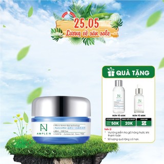 Gel Dưỡng Ẩm Mỏng Nhẹ AMPLEN Hyaluron Shot Gel Cream 60ml