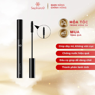 Mascara chuốt mi siêu mảnh  Missha 4D mẫu mới
