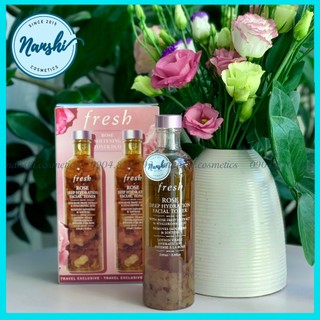 [CHÍNH HÃNG] Nước Hoa Hồng Fresh Rose Deep Hydration Facial Toner 250ml / 400ml unbox
