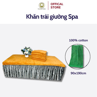 Khăn Trải Giường Spa, Đắp Người 90x190cm THAI BINH TOWEL Chất Liệu Dày Dặn, Mềm Mịn Chuyên Dùng Cho Spa Làm Đẹp