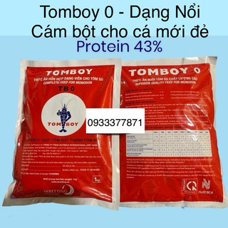 Cám tomboy tb0 thức ăn cho cá cảnh và tôm | cám nhuyễn mịn cho cá bột mới nở