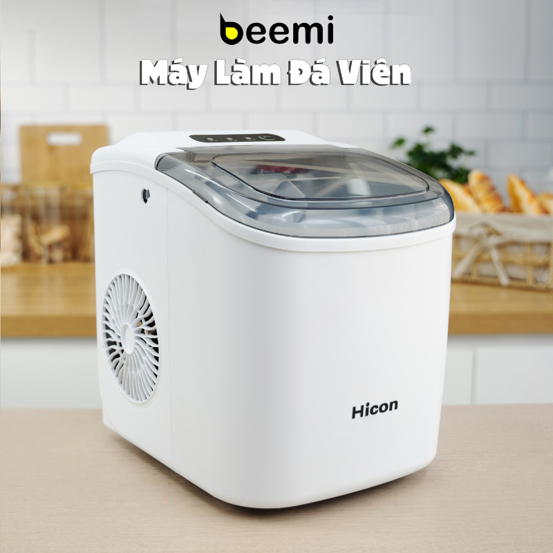 Máy Làm Đá Viên Mini Siêu Tốc Beemi Làm Đá Nhanh Tiện Lợi Bảo Hành Lâu Dài - Tủ lạnh làm đá mini gia đình an toàn