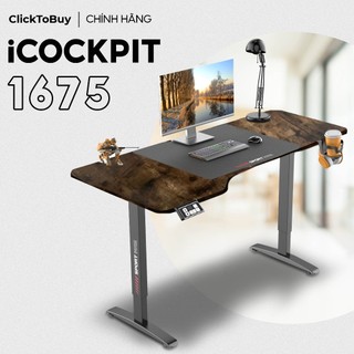 Bàn Tăng Giảm Chiều Cao iCockpit 1675- nâng hạ 80 kg, ghi nhớ vị trí, nhắc thay đổi vị trí, tốt cho sức khoẻ