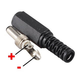 Combo 5 Cặp Jack DC Có Ốc Vặn 5.5×2.1mm Đực-Cái