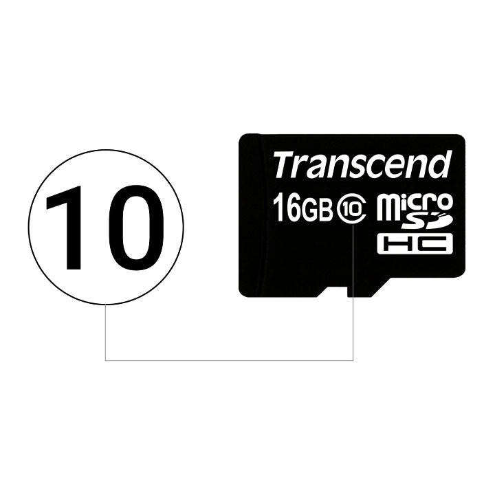 Thẻ Nhớ MicroSD Class 10 Tốc Độ Cao (Đen) 16GB
