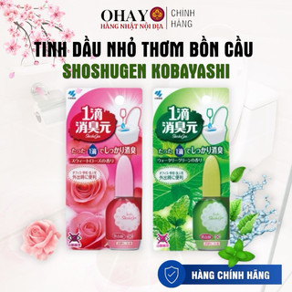 Nước nhỏ bồn cầu Kobayashi 20ml Nhật Bản, nước hoa khử mùi bồn cầu (đủ 2 mùi)- Ohayo Shop Japan