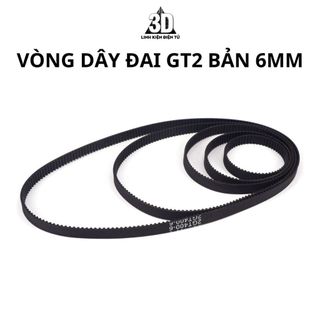 Vòng dây đai gt2 - dây đai vòng kín gt2 chất lượng cao bản 6mm dành cho máy in 3d, cnc