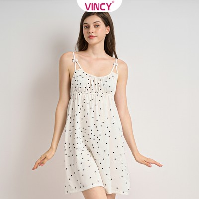 Đầm Satin Nữ Vincy DDK082S21
