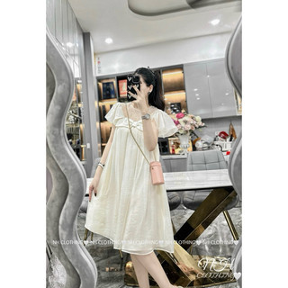 Váy nơ ngực kim sa sm