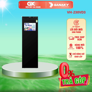 Vh-230vd3 ---- tủ đông sanaky inverter 213 lít vh 230vd3