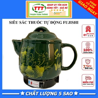Siêu thuốc tự động, ấm sắc thuốc bằng điện 3.2 lít Fujijshi từ GỐM SỨ BÁT TRÀNG.