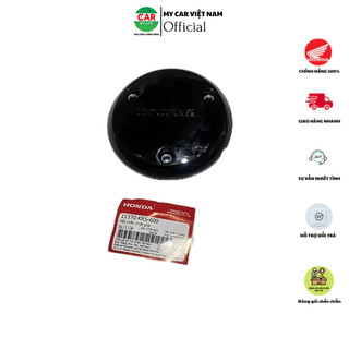 Nắp bưởng côn - nắp nồi honda màu đen. honda 11370krs600