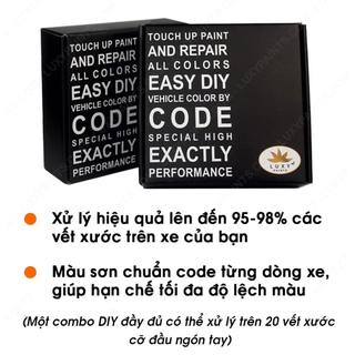 Sơn xóa vết xước ô tô mitsubishi xforce luxypaints, bút xoá xước ô tô màu chuẩn code dễ sử dụng độ bền cao - lp01mixf