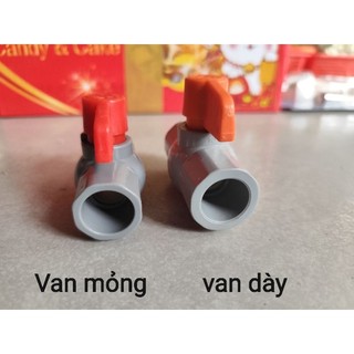 VAN KHÓA NƯỚC PVC 21,27,34,42